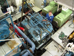 Repair, line boring, aligment, periodic maintenance of REINTJES gearbox